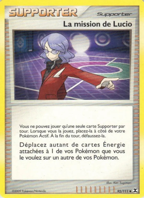 Image of the card La mission de Lucio