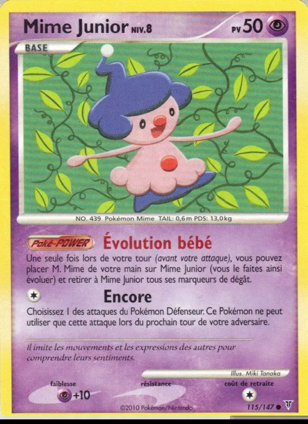 Image of the card Mime Junior