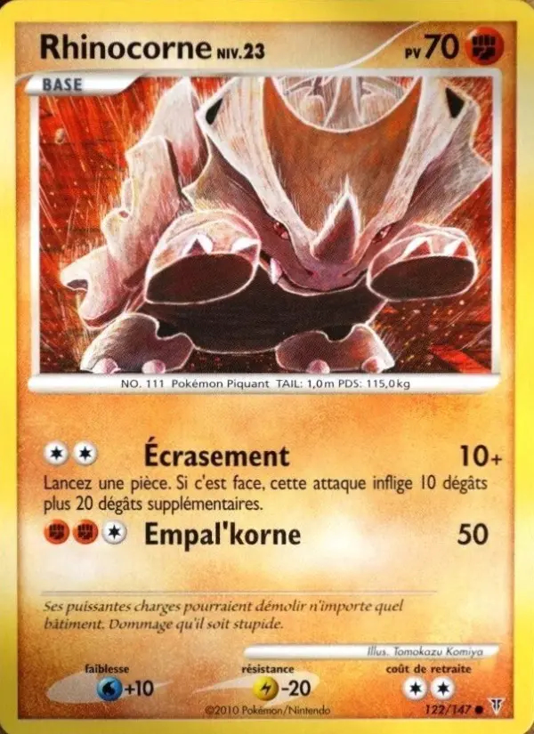 Image of the card Rhinocorne
