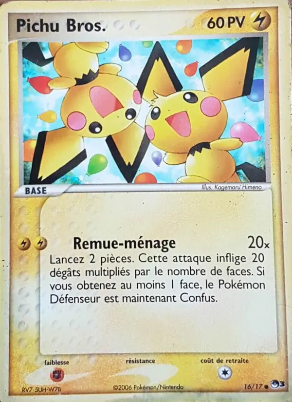 Image of the card Pichu Bros.