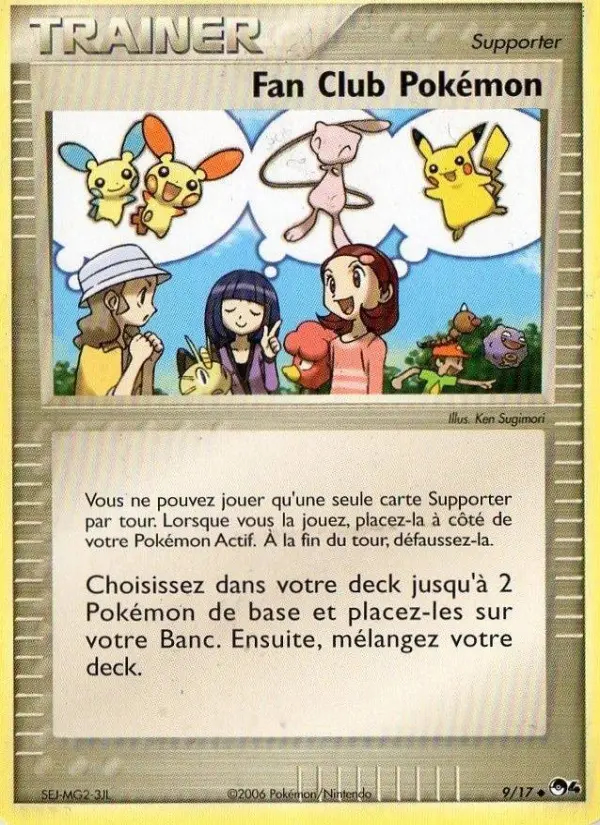 Image of the card Fan Club Pokémon
