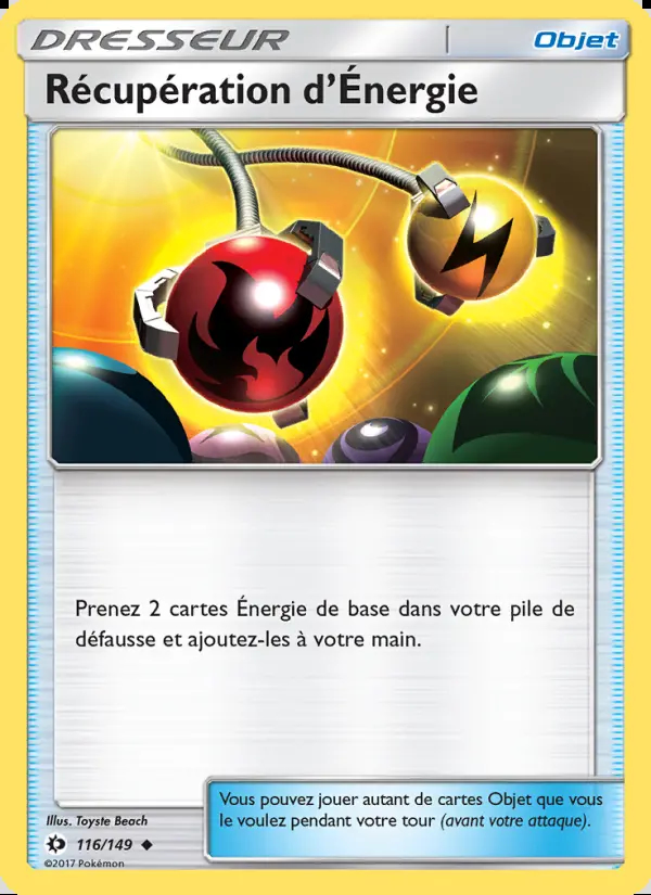 Image of the card Récupération d’Énergie