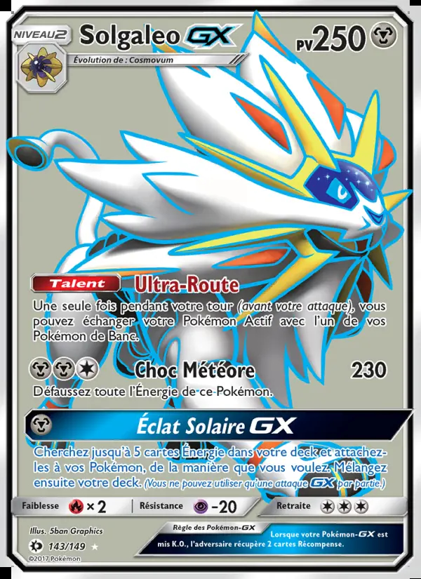 Image of the card Solgaleo GX