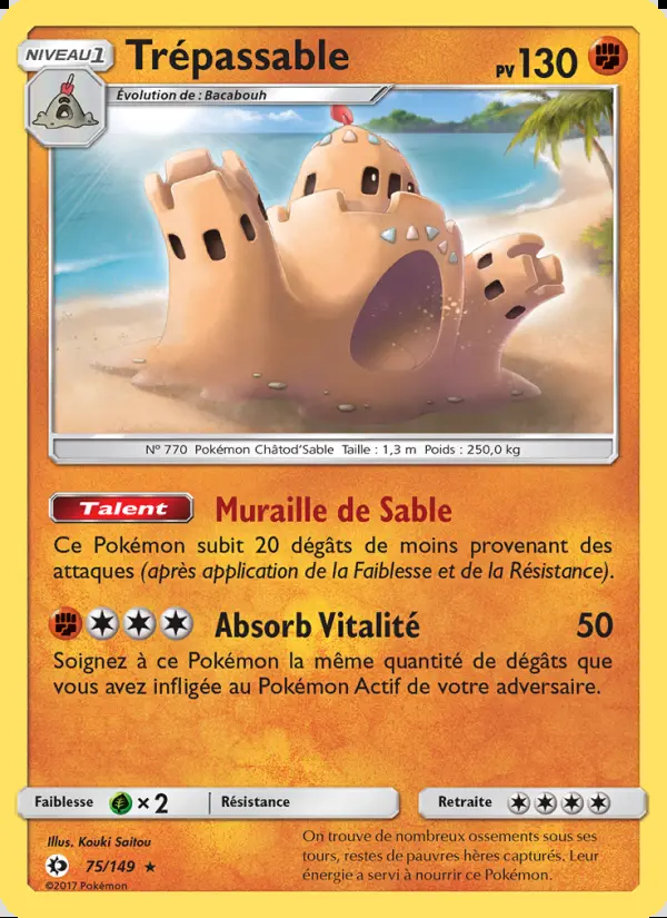 Image of the card Trépassable