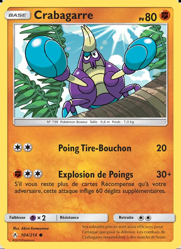 Image of the card Crabagarre