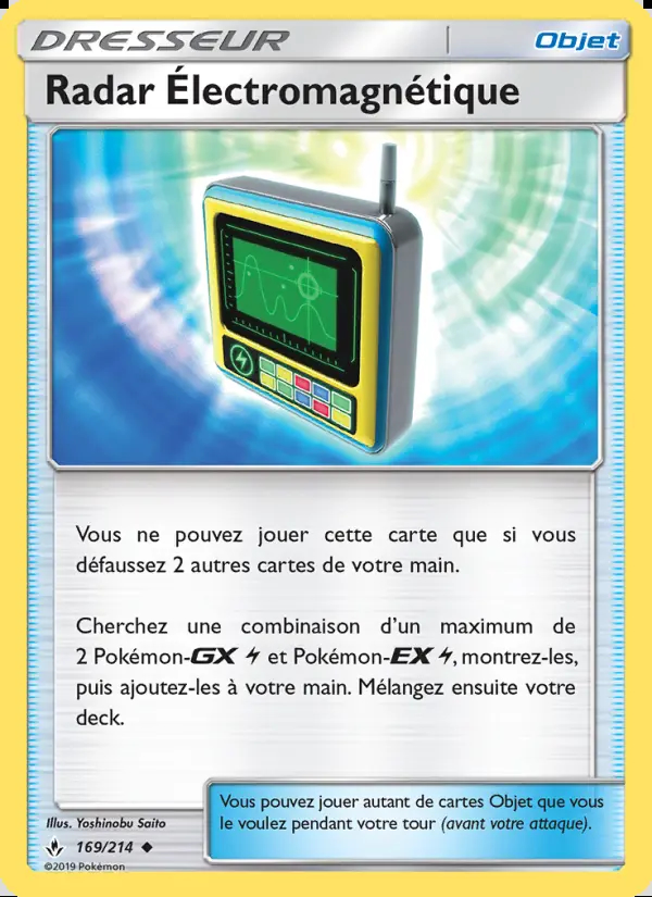 Image of the card Radar Électromagnétique
