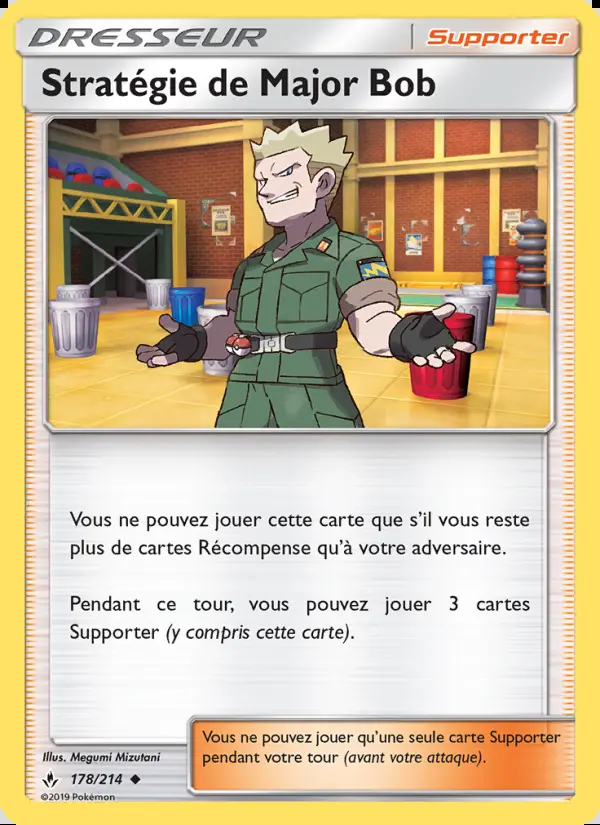 Image of the card Stratégie de Major Bob