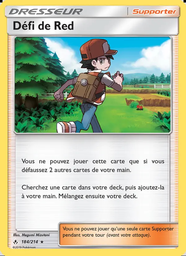 Image of the card Défi de Red