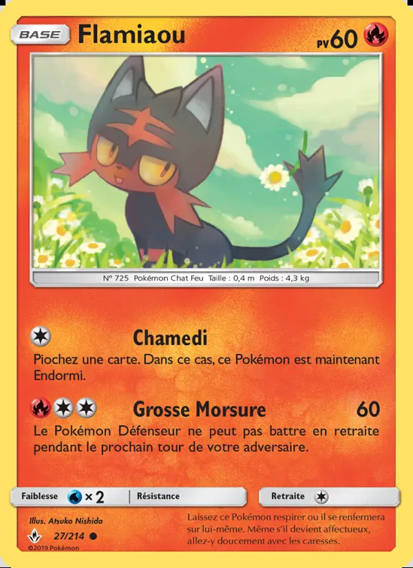 Image of the card Flamiaou