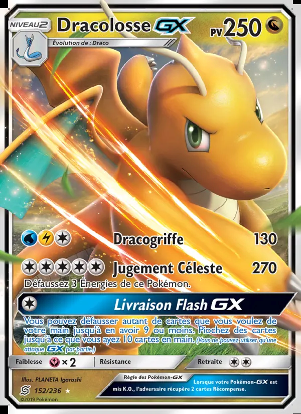 Image of the card Dracolosse GX