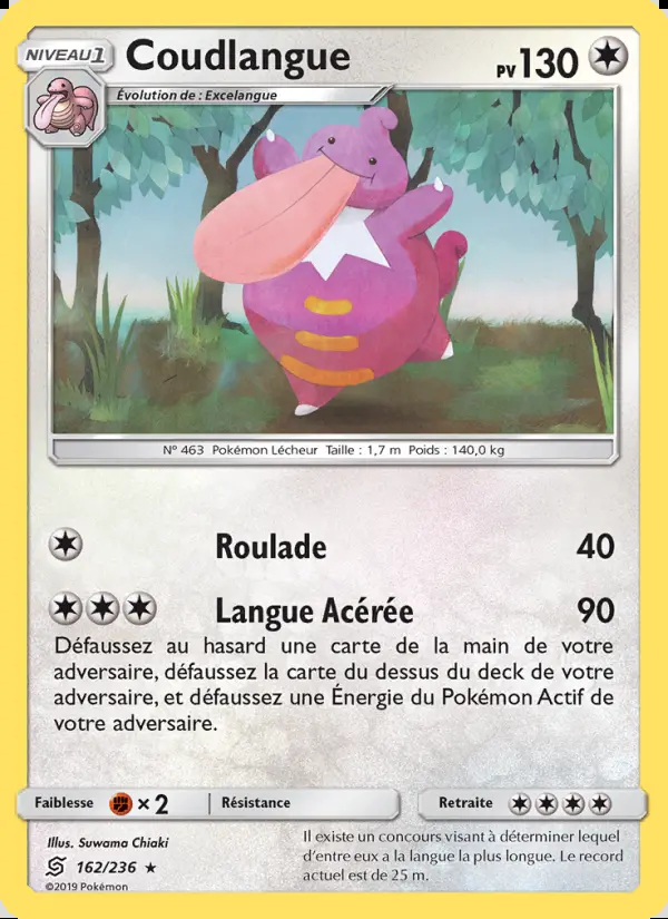 Image of the card Coudlangue