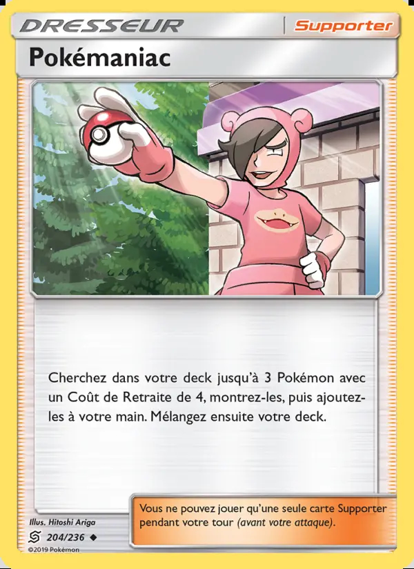 Image of the card Pokémaniac
