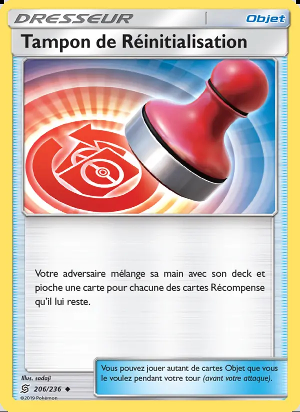 Image of the card Tampon de Réinitialisation