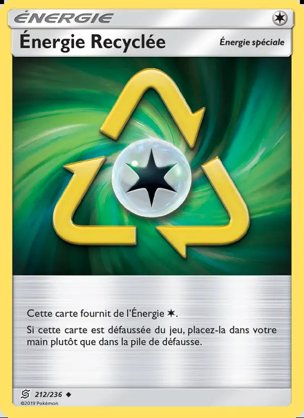 Image of the card Énergie Recyclée