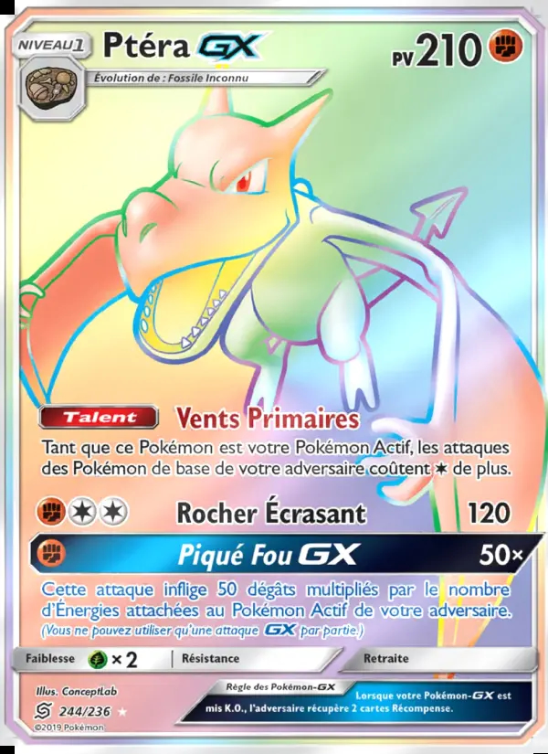 Image of the card Ptéra GX