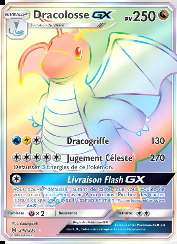 Image of the card Dracolosse GX