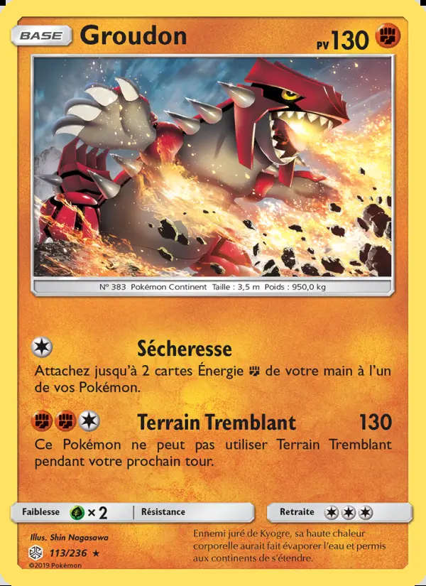 Image of the card Groudon