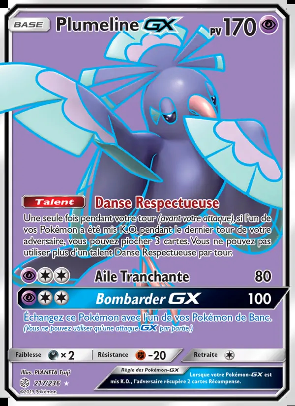 Image of the card Plumeline GX