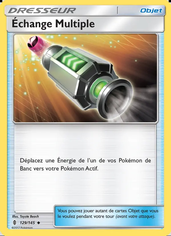 Image of the card Échange Multiple