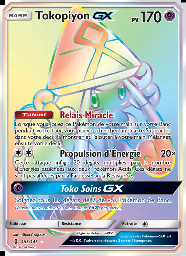 Image of the card Tokopiyon GX