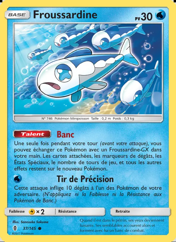 Image of the card Froussardine