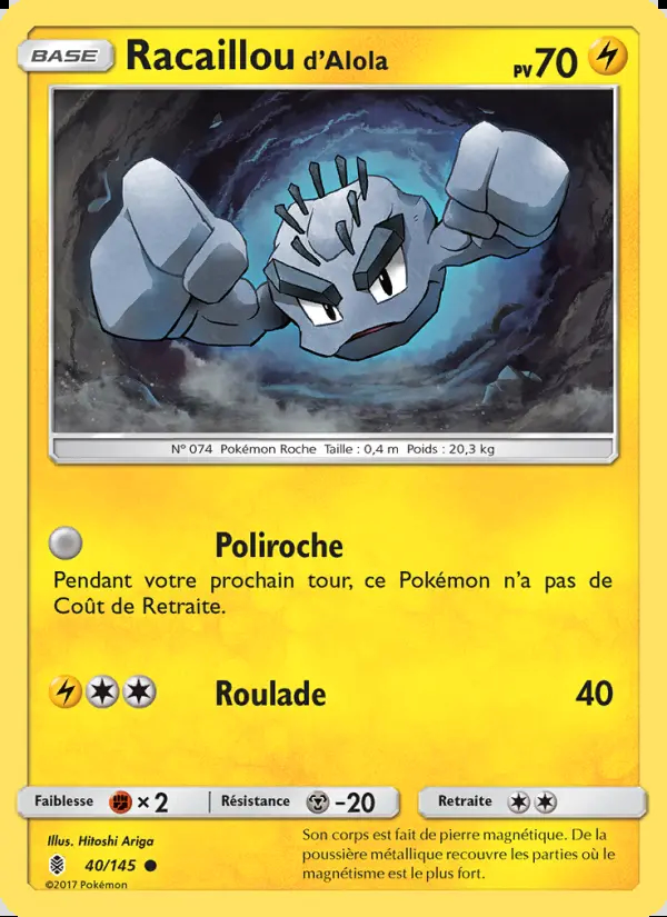 Image of the card Racaillou d’Alola