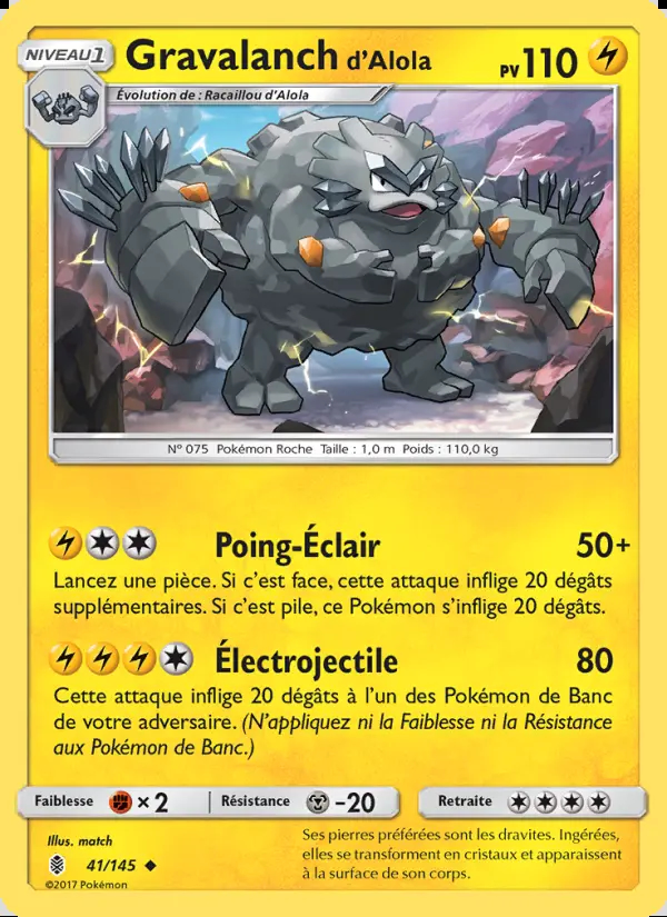Image of the card Gravalanch d’Alola