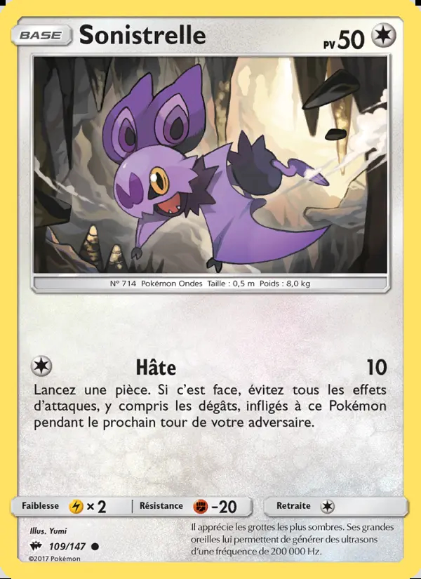 Image of the card Sonistrelle