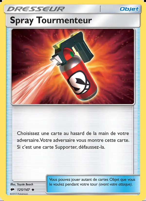 Image of the card Spray Tourmenteur
