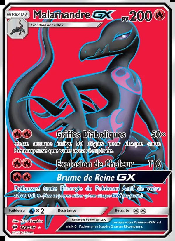 Image of the card Malamandre GX