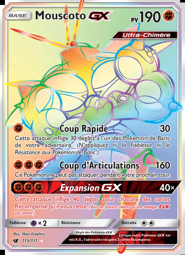 Image of the card Mouscoto GX