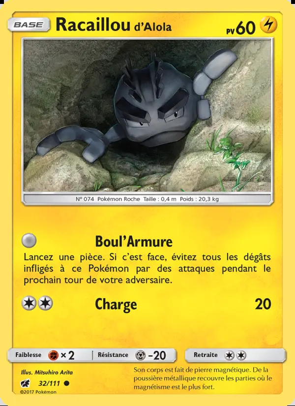 Image of the card Racaillou d’Alola