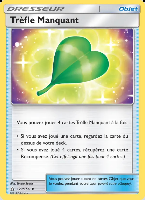 Image of the card Trèfle Manquant
