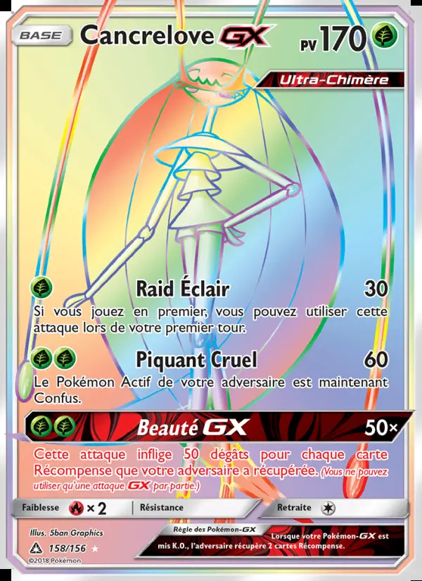 Image of the card Cancrelove GX