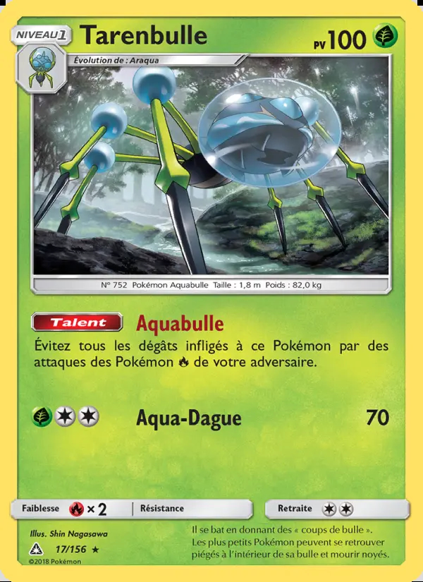 Image of the card Tarenbulle