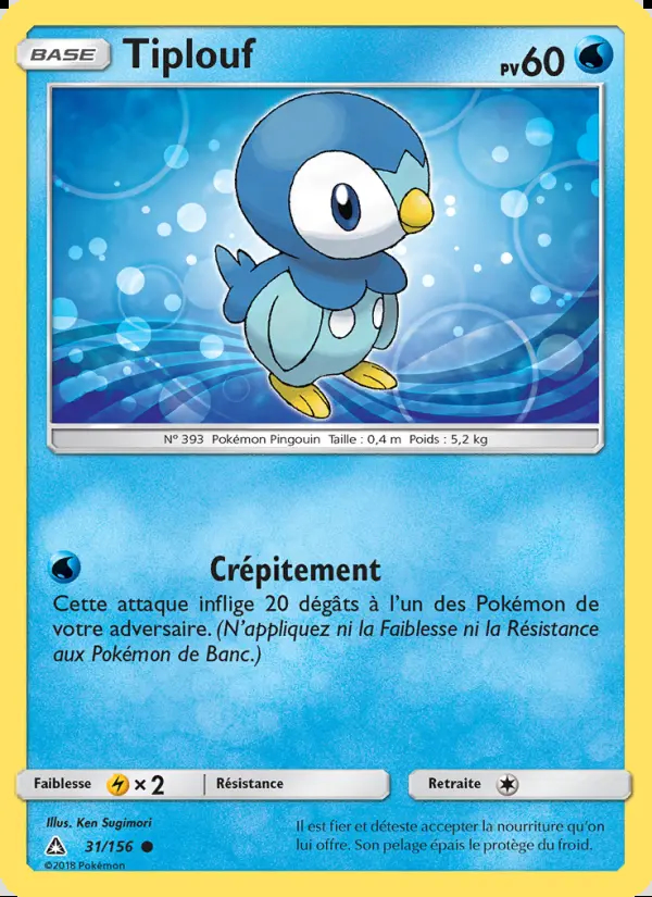 Image of the card Tiplouf