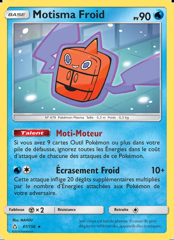 Image of the card Motisma Froid