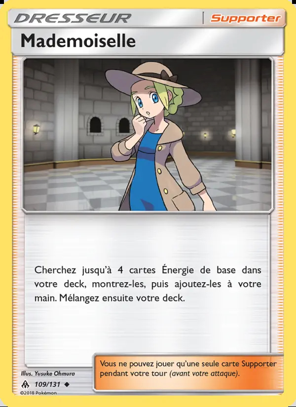 Image of the card Mademoiselle