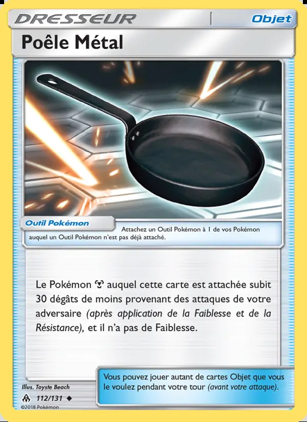 Image of the card Poêle Métal