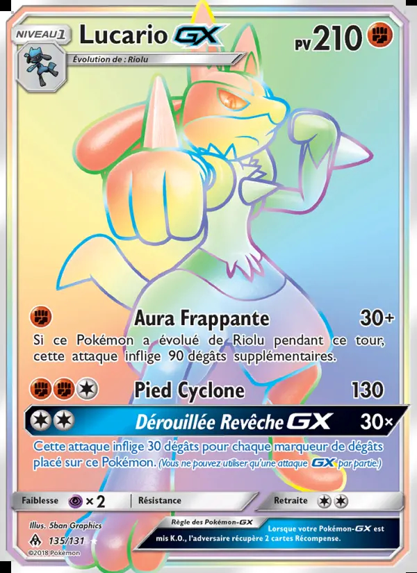Image of the card Lucario GX