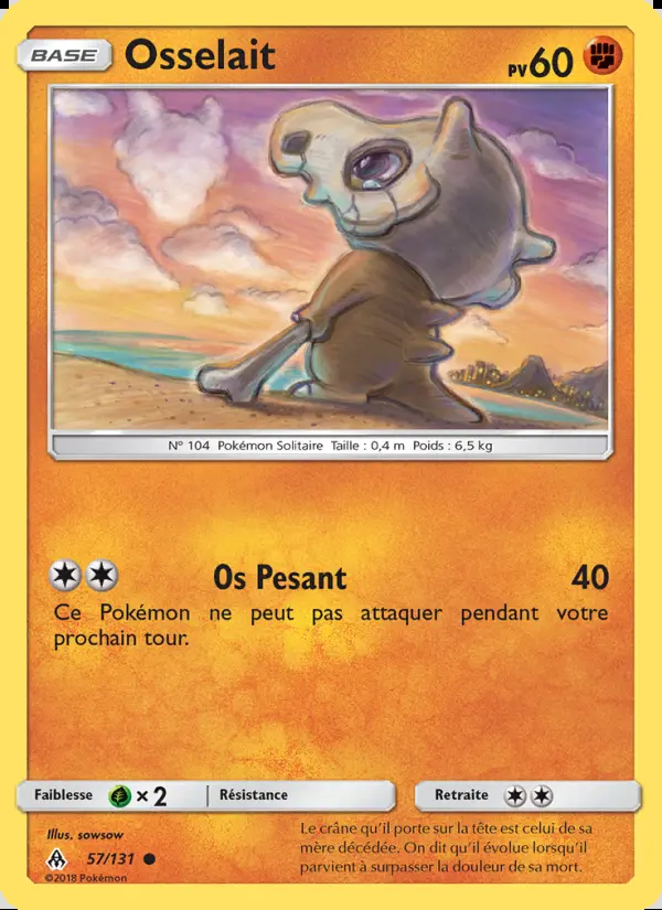 Image of the card Osselait