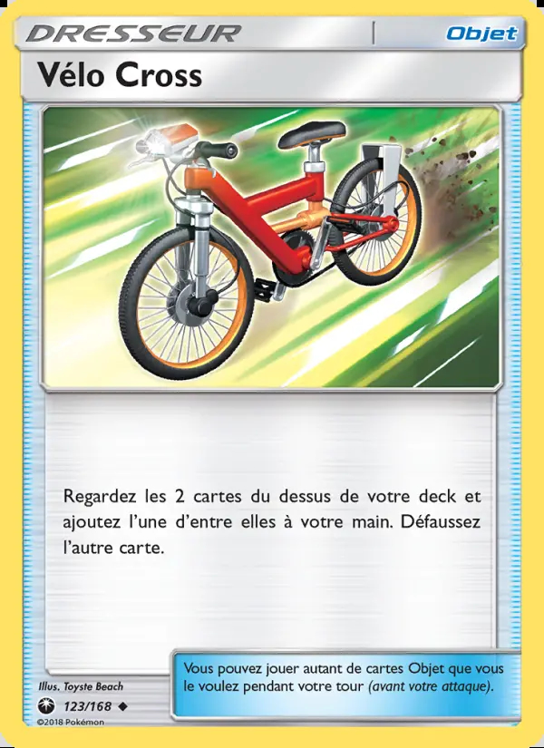 Image of the card Vélo Cross