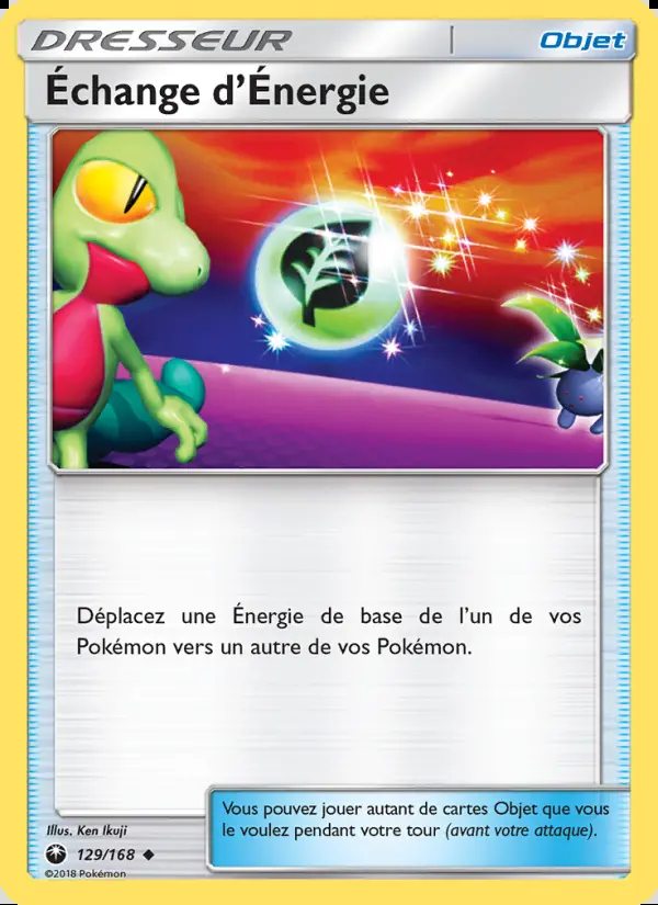 Image of the card Échange d’Énergie