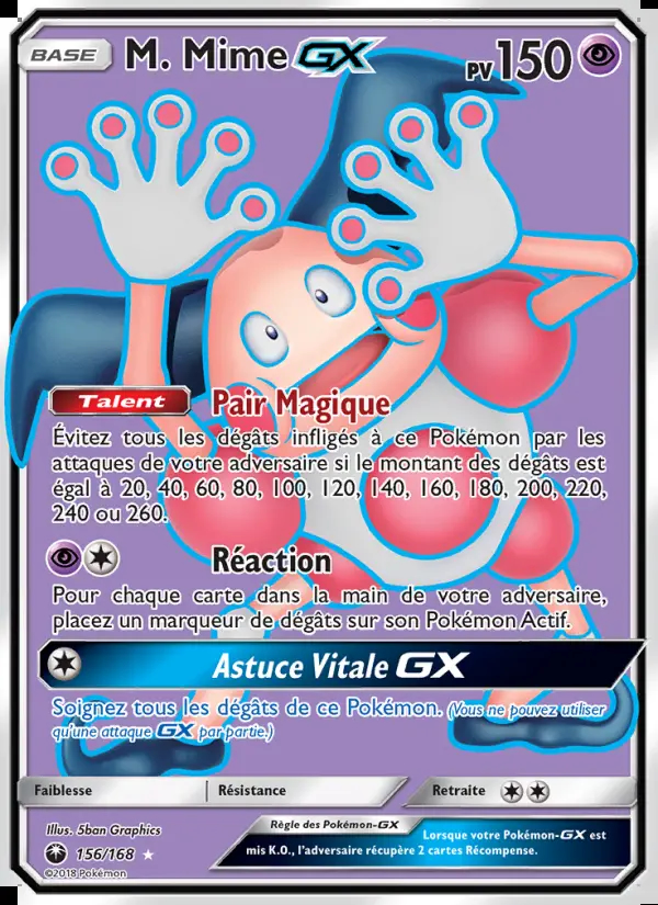 Image of the card M. Mime GX