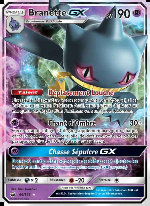 Image of the card Branette GX