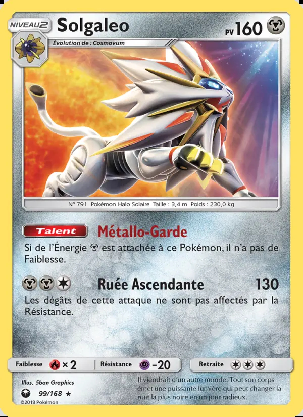 Image of the card Solgaleo