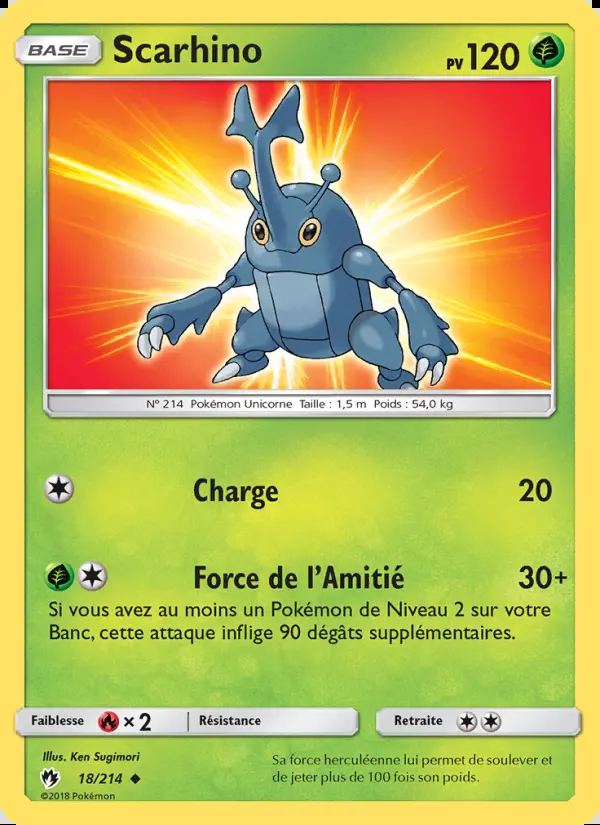 Image of the card Scarhino
