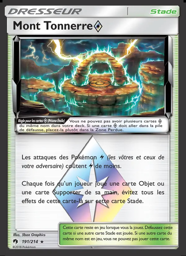 Image of the card Mont Tonnerre ◇