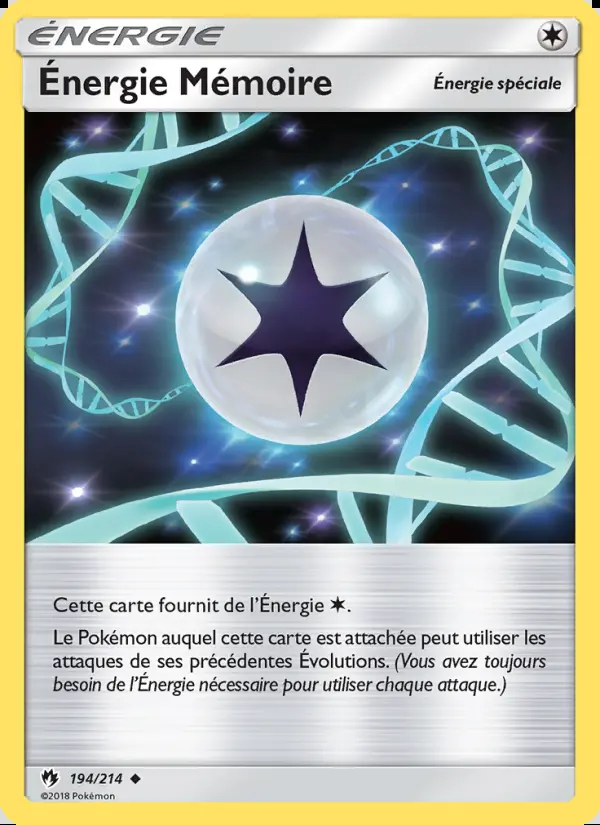 Image of the card Énergie Mémoire