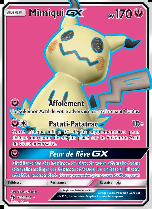 Image of the card Mimiqui GX